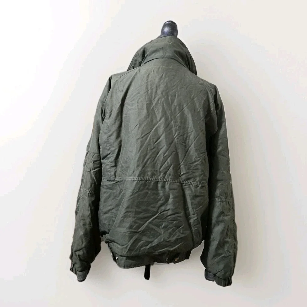 Columbia Men's Sz M Radial Sleeve Green Purple Vintage Jacket‎ Full Zipper Retro